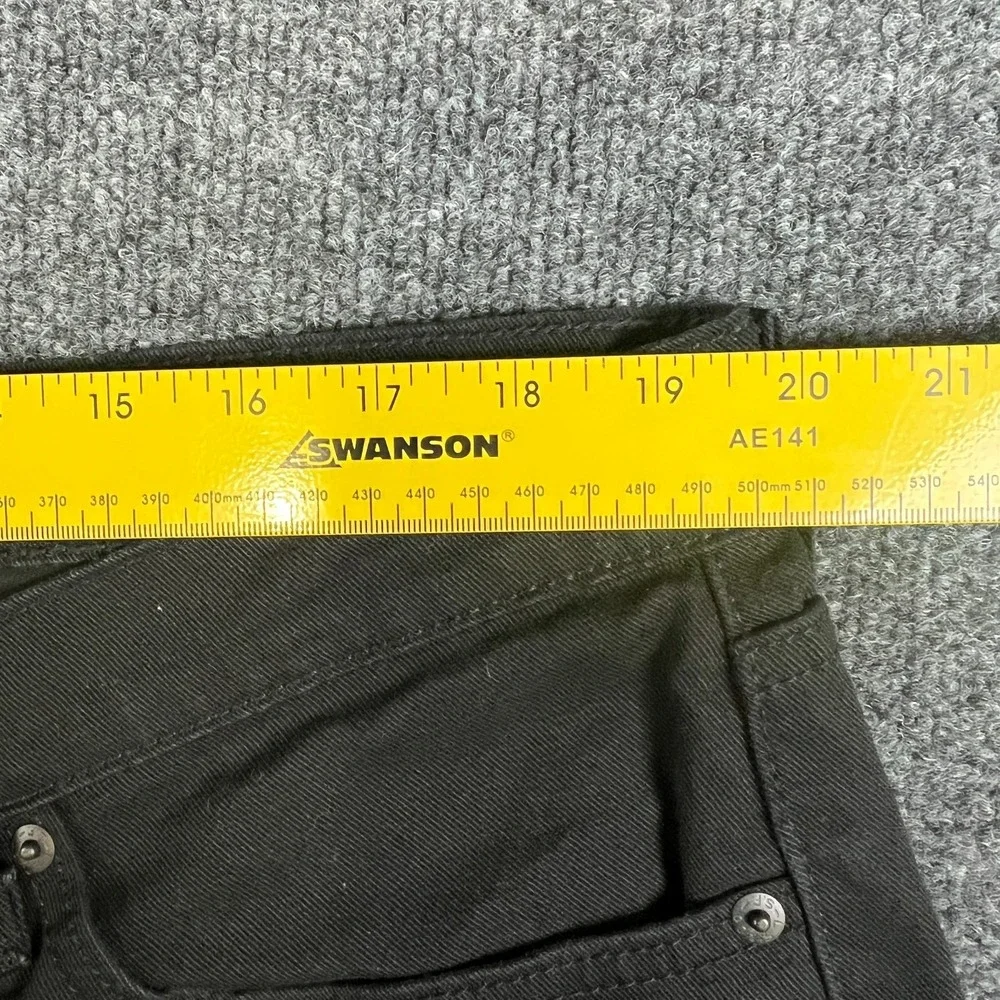 Levi's 541 Athletic Taper Fit Jeans Mens 40x31 Black Denim Dark Wash Mid‎ Rise
